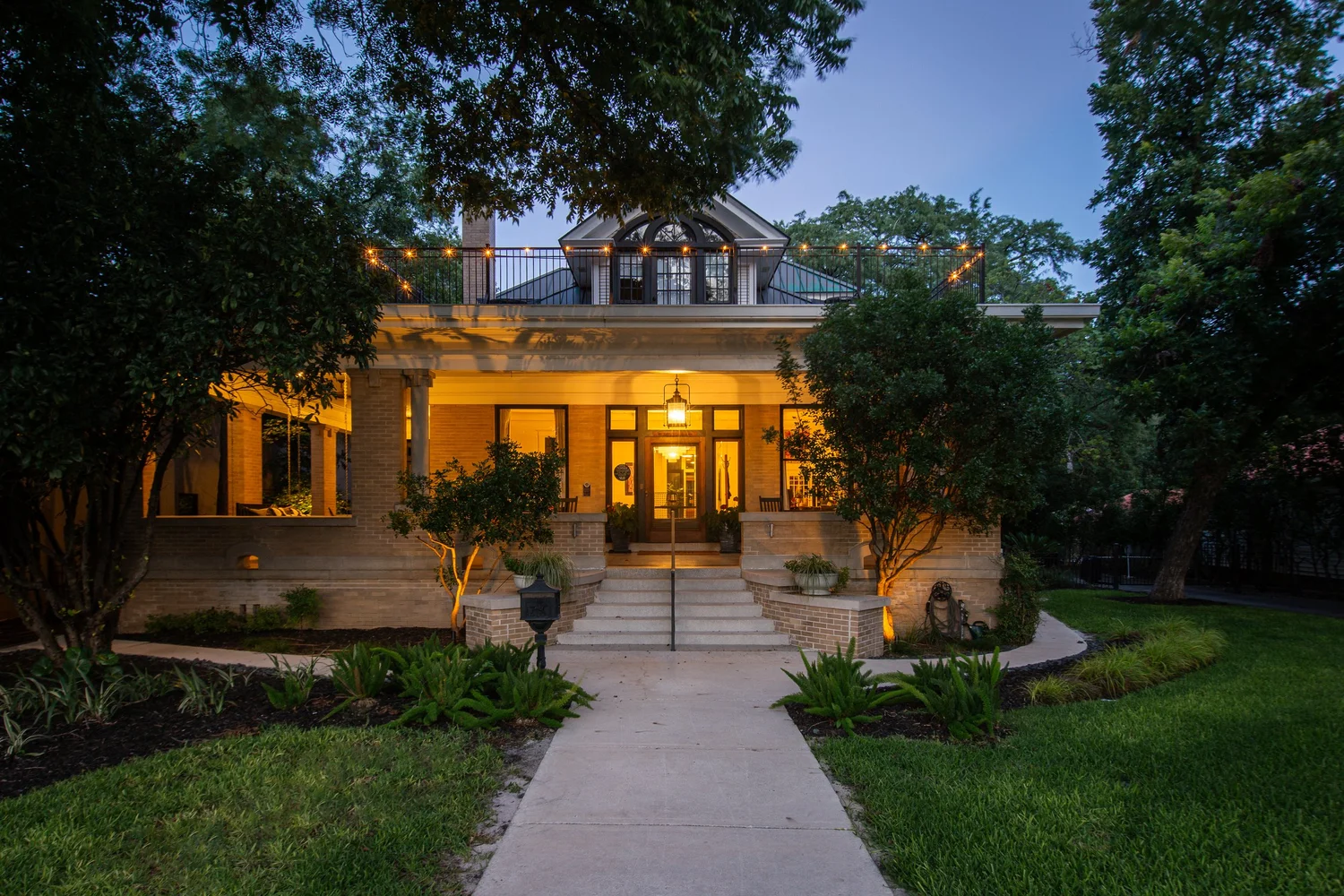The exterior of Sophie's Gasthaus, New Braunfels