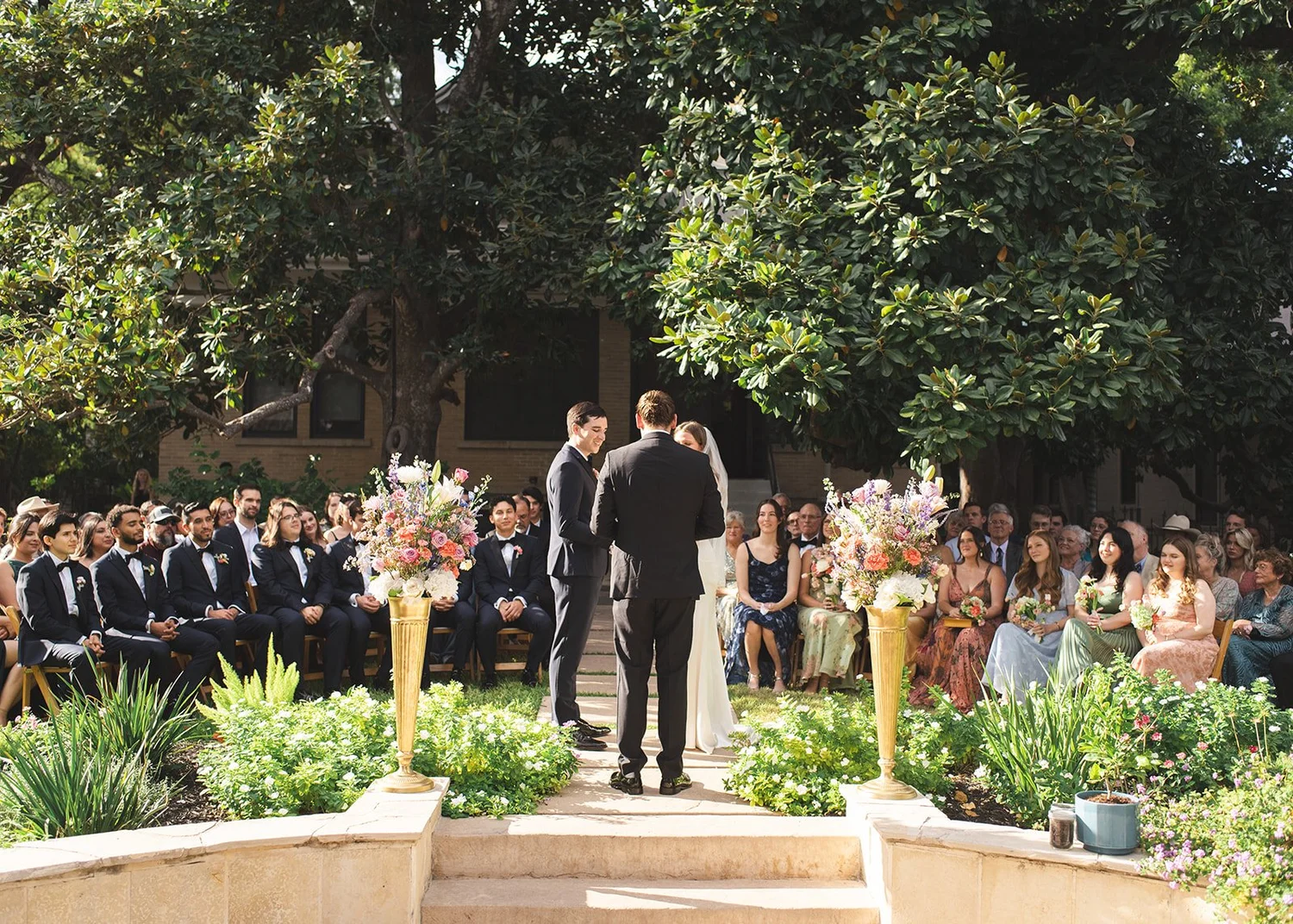 A courtyard wedding at Sophie's Gasthaus